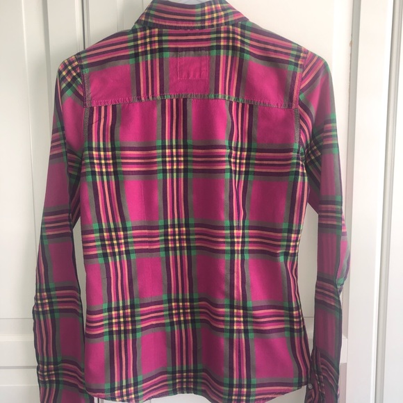 Hollister Preppy Plaid Shirt❗️ - Picture 3 of 5